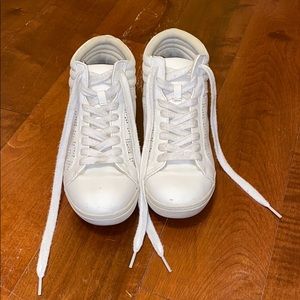 White High Top Shoes